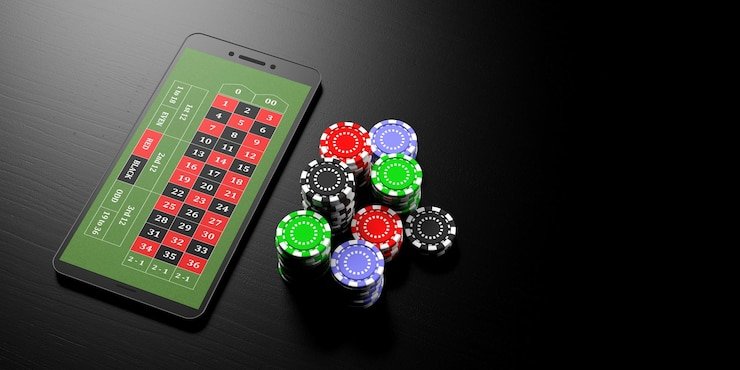 Tampilan menu kategori sepak bola dan slot biru slot